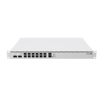 Маршрутизатор MikroTik CCR2216-1G-12XS-2XQ (2xQSFP28 100Gbit, 12xSFP28  40Gbit, 1xGE, 2Ghz 16-core CPU, 16 GB RAM,128mb NAND, 2xM.2 SATA,2xPSU, L3)