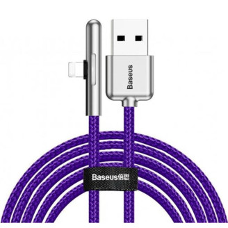 Кабель Baseus Iridescent Lamp Mobile Game USB3.1-Lightning 1.5A, 1м, Purple (CAL7C-A05)