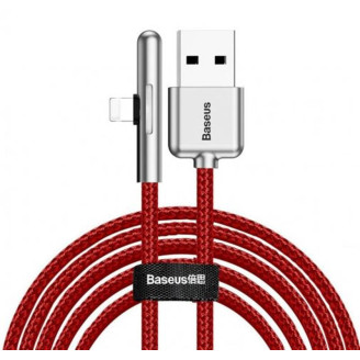 Кабель Baseus Iridescent Lamp Mobile Game USB3.1-Lightning 1.5A, 2м, Red (CAL7C-B09)