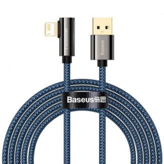 Кабель Baseus Legend Series Elbow USB-Lightning, 1м, Blue (CACS000003)