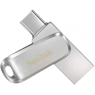 Флеш-накопитель USB 32GB Type-C SanDisk Ultra Dual Luxe Silver (SDDDC4-032G-G46)