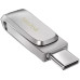 Флеш-накопитель USB 32GB Type-C SanDisk Ultra Dual Luxe Silver (SDDDC4-032G-G46)