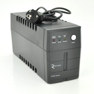 ИБП Ritar RTP625 Proxima-L 375 W, Lin.int., AVR, 2xSchuko, пластик (RTP625L/05845)