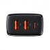 Сетевое зарядное устройство Baseus Compact Quick Charger 30W QC+ PD (1Type-C + 2USB) Black (CCXJ-E01)