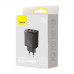 Сетевое зарядное устройство Baseus Compact Quick Charger 30W QC+ PD (1Type-C + 2USB) Black (CCXJ-E01)