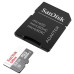 Карта памяти MicroSDXC 32GB UHS-I Class 10 SanDisk Ultra R100/W10MB/s + SD-адаптер (SDSQUNR-032G-GN3MA)
