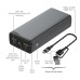 Универсальная мобильная батарея 4smarts VoltHub Pro 26800mAh 22.5W with Quick Charge, PD gunmetal *Select Edition*