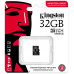 Карта памяти MicroSDHC 32GB UHS-I/U3 Class 10 Kingston Industrial (SDCIT2/32GBSP)