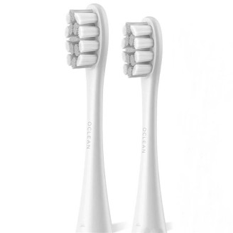 Набор сменных щеток-насадок Oclean P1C10  Brush Head White (2шт)