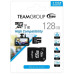 Карта памяти MicroSDXC 128GB UHS-I Class 10 Team Dash Card + SD-adapter (TDUSDX128GUHS03)