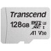 Карта памяти MicroSDXC 128GB UHS-I/U3 Class 10 Transcend 300S A1 + SD-adapter (TS128GUSD300S-A)