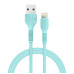 Кабель ACCLAB AL-CBCOLOR-L1MT USB - Lightning (M/M), 1.2 м, Mint (1283126518195)