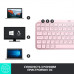 Клавиатура беспроводная Logitech MX Keys Mini Wireless Illuminated UA Rose (920-010500)