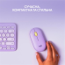 Мышь беспроводная Logitech Pebble M350 Lavender Lemonade (910-006752)