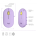 Мышь беспроводная Logitech Pebble M350 Lavender Lemonade (910-006752)