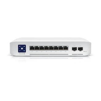 Коммутатор Ubiquiti UniFi USW-Enterprise-8-PoE (8x2.5GE PoE+,2xSFP+, max PoE 120W, L3)