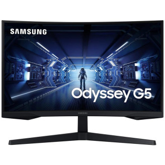 Монитор Samsung 27 Odyssey G5 (LC27G54TQWIXCI) VA Black Curved