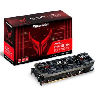 Видеокарта AMD Radeon RX 6700 XT 12GB GDDR6 Red Devil PowerColor (AXRX 6700XT 12GBD6-3DHE/OC)