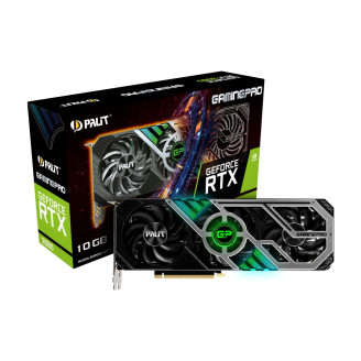 Видеокарта GF RTX 3080 10GB GDDR6X GamingPro V1 Palit (NED3080019IA-132AA) (LHR)