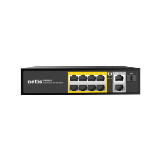 Коммутатор Netis P110GH (2xGE uplink ports, 8xFE PoE, 1*SFP, Max PoE 120W)