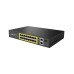 Коммутатор Netis P116GH (2xGE uplink ports, 16xFE PoE, 1*SFP, Max PoE 240W)