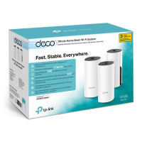 WiFi Mesh система TP-Link DECO M4 3-pack (AC1200, 2xGE LAN/WAN, MESH, MU-MIMO, 2 антенны, 3-pack)