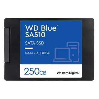 Накопитель SSD  250GB WD Blue 2.5 SATAIII 3D TLC (WDS250G3B0A)