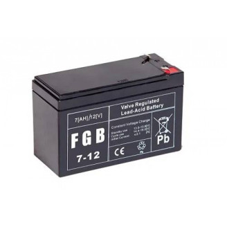 Аккумуляторная батарея FGB 7-12 12V 7AH AGM