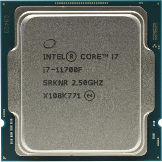 Процессор Intel Core i7 11700F 2.5GHz (16MB, Rocket Lake, 65W, S1200) Tray (CM8070804491213)