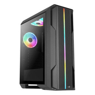 Корпус AeroCool Splinter Duo-G-BK-v1 (ACCM-PB26033.11) Black без БП