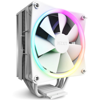 Кулер процессорный NZXT T120 RGB White (RC-TR120-W1), Intel: 1700/1200/1150/1151/1155/1156, AMD: AM5/AM4, 4-pin PWM