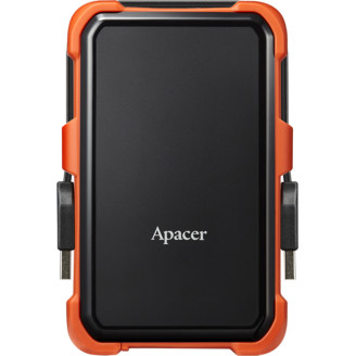 Внешний жесткий диск 2.5 USB 2.0TB Apacer AC630 Black/Orange (AP2TBAC630T-1)