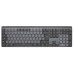 Клавиатура беспроводная Logitech MX Mechanical Graphite Clicky (920-010759)