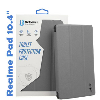 Чехол-книжка BeCover Smart для Realme Pad 10.4 Gray (708267)