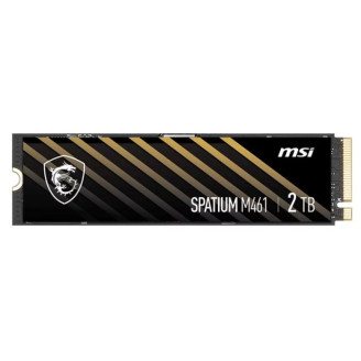 Накопитель SSD 2TB MSI Spatium M461 M.2 2280 PCIe 4.0 x4 NVMe 3D NAND TLC (S78-440Q550-P83)