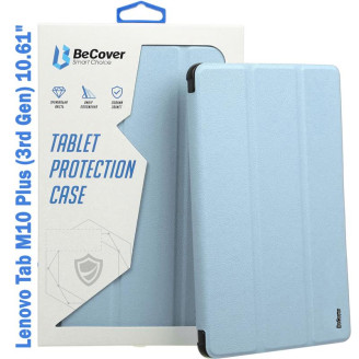 Чехол-книжка BeCover Soft Edge для Lenovo Tab M10 Plus TB-125F (3rd Gen)/K10 Pro TB-226 10.61 Light Blue (708370)