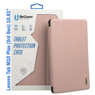 Чехол-книжка BeCover Soft Edge для Lenovo Tab M10 Plus TB-125F (3rd Gen)/K10 Pro TB-226 10.61 Rose Gold (708369)