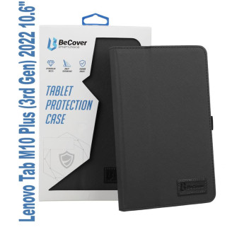 Чехол-книжка BeCover Slimbook для Lenovo Tab M10 Plus TB-125F (3rd Gen)/K10 Pro TB-226 10.61 Black (707979)