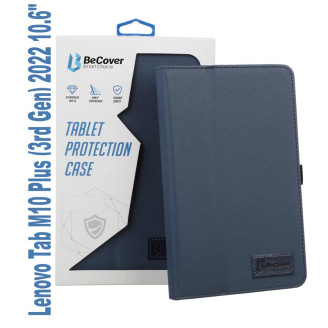 Чехол-книжка BeCover Slimbook для Lenovo Tab M10 Plus TB-125F (3rd Gen)/K10 Pro TB-226 10.61 Deep Blue (707980)