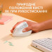 Мышь беспроводная Logitech Lift for Mac Vertical Ergonomic White (910-006477)