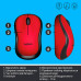 Мышь беспроводная Logitech M220 Silent (910-004880) Red USB