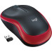 Мышь беспроводная Logitech M185 Red (910-002240)