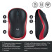 Мышь беспроводная Logitech M185 Red (910-002240)