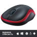 Мышь беспроводная Logitech M185 Red (910-002240)