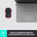 Мышь беспроводная Logitech M185 Red (910-002240)