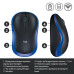 Мышь беспроводная Logitech M185 Blue (910-002239)