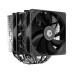 Кулер процессорный ID-Cooling SE-206-XT Black, Intel: 2066/2011/1700/1200/1151/1150/1155/1156, AMD: AM5/AM4, 136х156х120 мм, 4-pin PWM