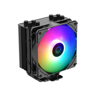 Кулер процессорный ID-Cooling SE-224-XTS ARGB Black, Intel: 1700/1200/1150/1151/1155/1156, AMD: AM5/AM4, 120x151x75 мм, 3-pin, 4-pin