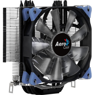 Кулер процессорный AeroCool Verkho 5 Dark (ACTC-NA30510.01), Intel:2066/2011/1700/1200/1156/1155/1151/1150/775, AMD:AM5/AM4/AM3+/AM3/AM2+/AM2/FM2/FM1, 156.5х123х73, 4-pin