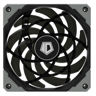 Вентилятор ID-Cooling NO-12015-XT, 120x120x15мм, 4-pin PWM, серый с черным